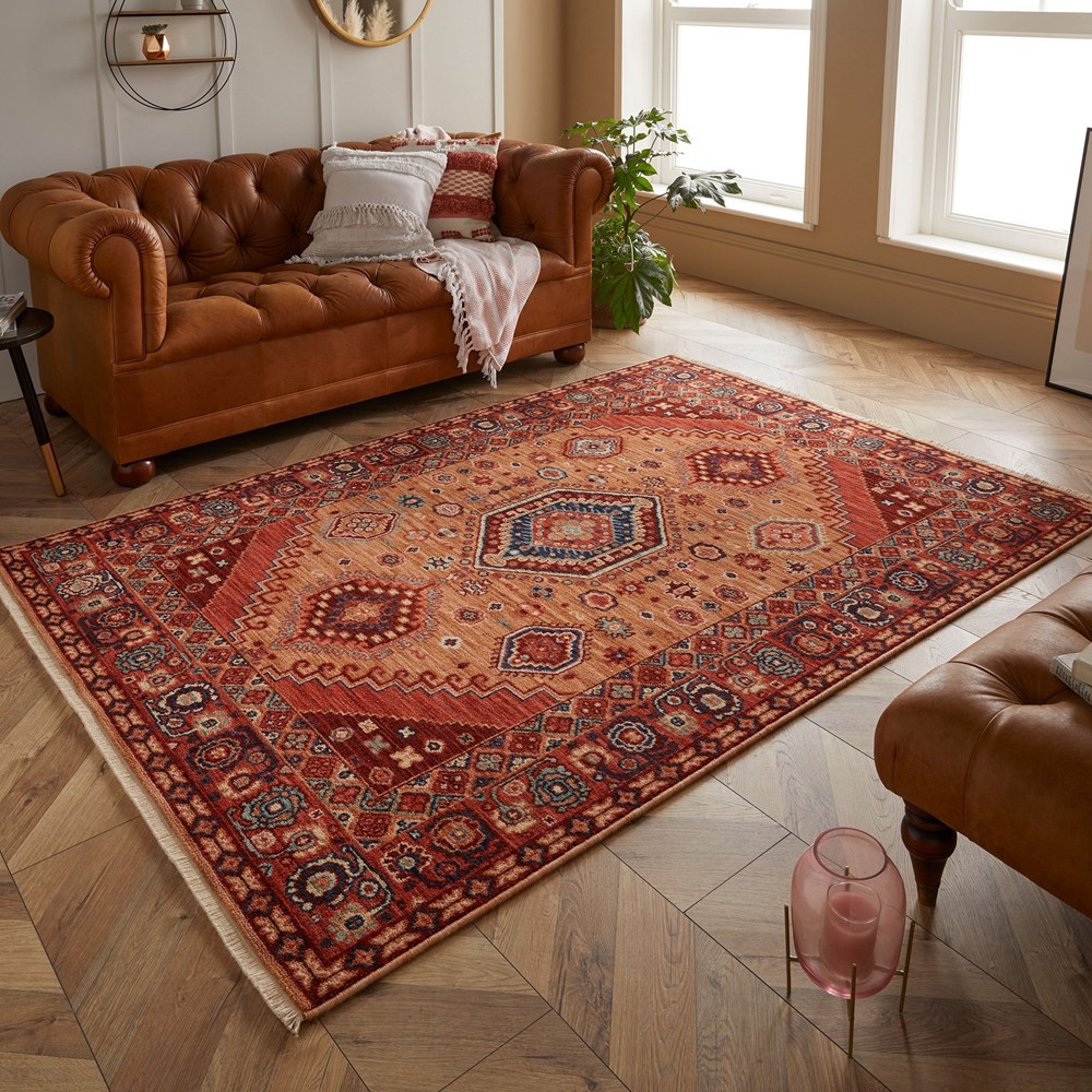 Nomad 4150 V Traditional Rugs in Multi